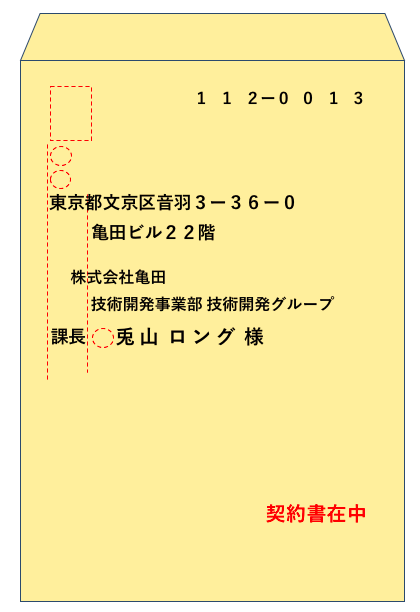 A４封筒への宛名の書き方 会社宛に送りたいときのビジネスマナーをイラストで解説 正しい大人の歩き方